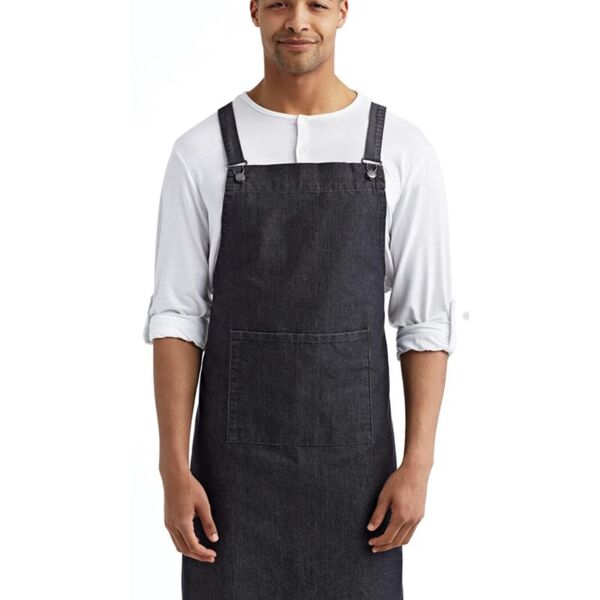 Cross Back Barista Apron with Pocket Thumbnail