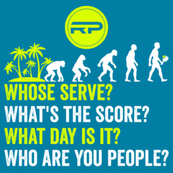 Whose Serve Pickleball Hoodie Sweatshirt Design