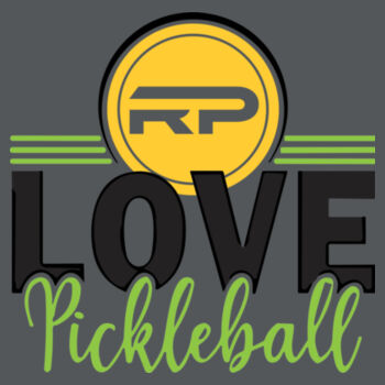 Love Pickleball UPF 50 Long Sleeve Ladies Performance Tee Design